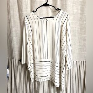 Calvin Klein chiffon blouse.